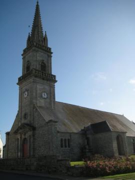 L'église d'INGUINIEL (Morbihan).