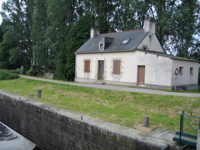 Gueltas la maison d'écluse de boju