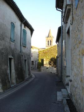 Rue de Saint-Andéol-de-Berg en Ardèche