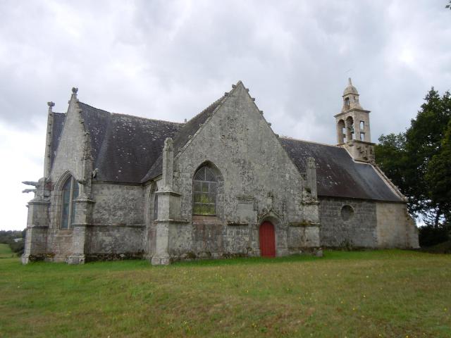 chapelle Saint-Sébastien, commune du Faouët, département du Morbihan, France