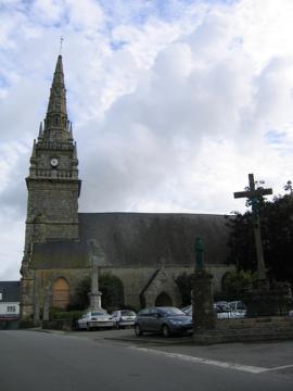 Pluvignier l'église
