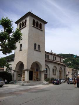 St.Sauveur-de-Montagut (Ardèche, Fr) church