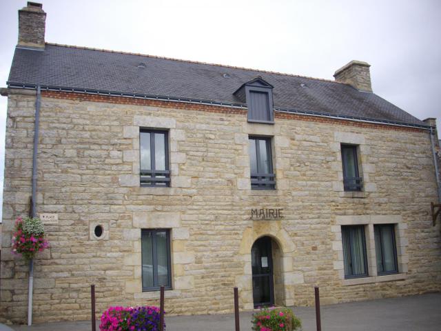 Mairie de Larré (Morbihan, France)