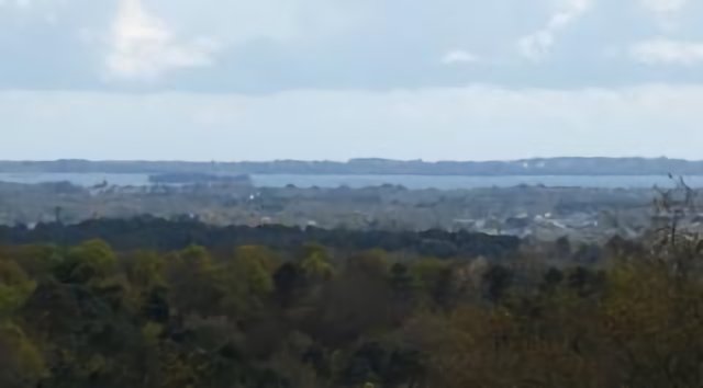 Le Golfe du Morbihan vu depuis Mangolérian