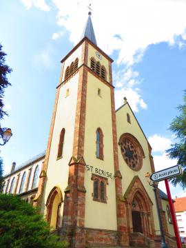 Behren-lès-Forbach Église Saint-Blaise