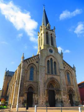 Château-Salins l'église Saint-Jean-Baptiste