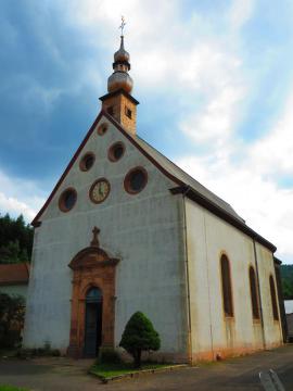St Quirin Lettenbach chapelle verrerie