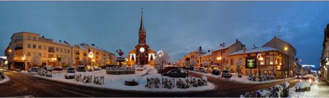 Stiring Wendel place de l'église
