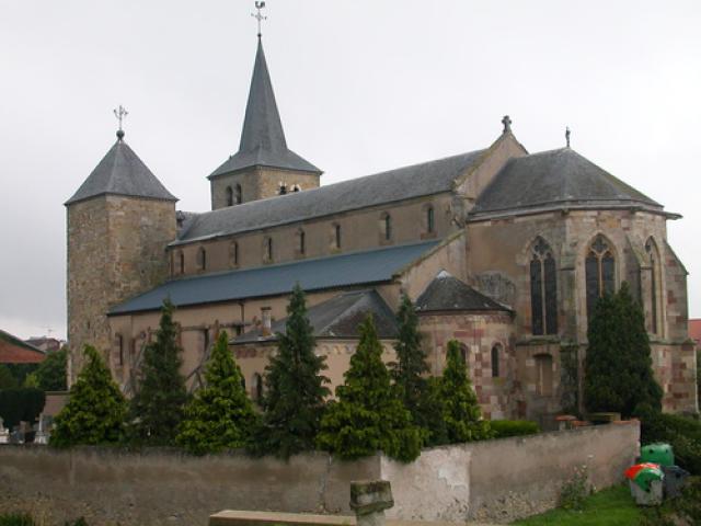 Marsal, l'église