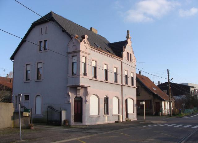 Cité Bois-Richard de L'Hôpital (Moselle), rue de la Vallée.