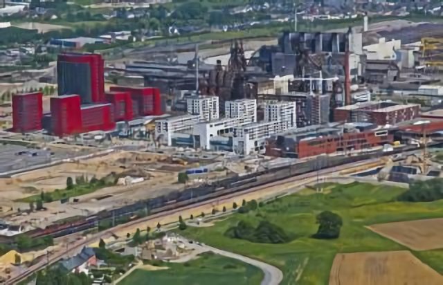 Esch Belval vue aérienne