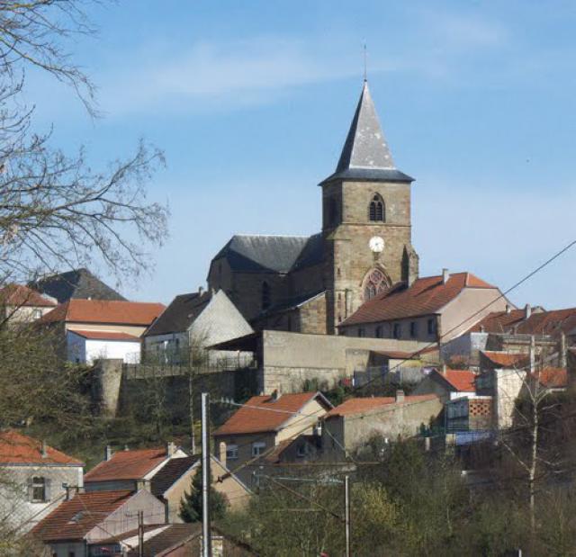 Kirche in Hombourg-Haut am 15.03.2011