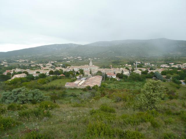 Village de Saint-Remèze, en Ardèche (France)