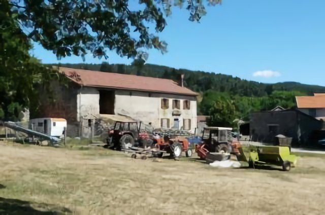 Une ferme du Plagnal, Ardèche