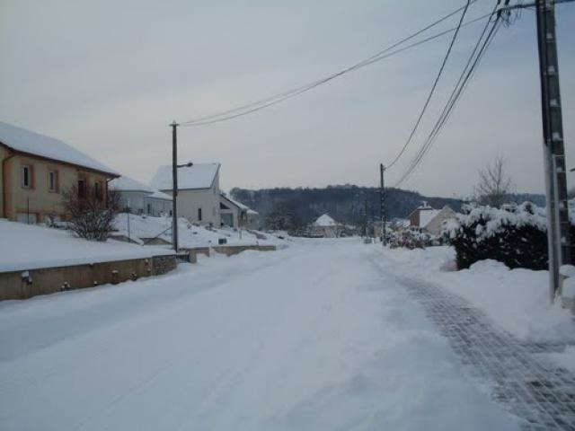 Dalem - rue de falck en hiver