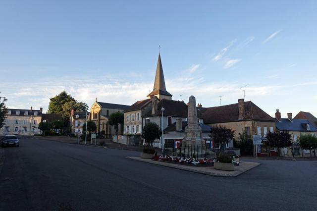 Vue de Lucenay-lès-Aix, Nièvre
