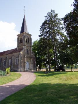 Eglise de Chasnay (Nièvre).