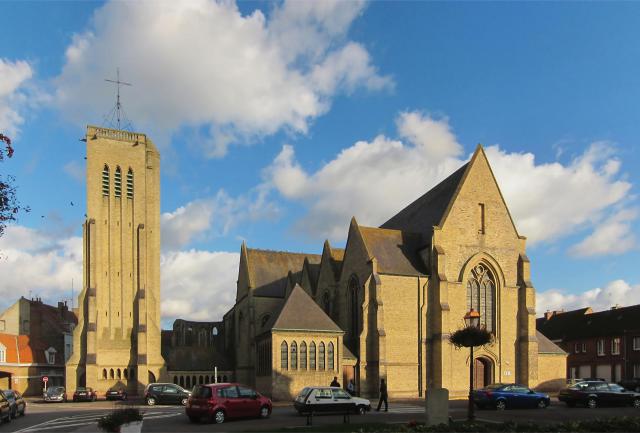 L'Église Saint-Martin de Bergues.