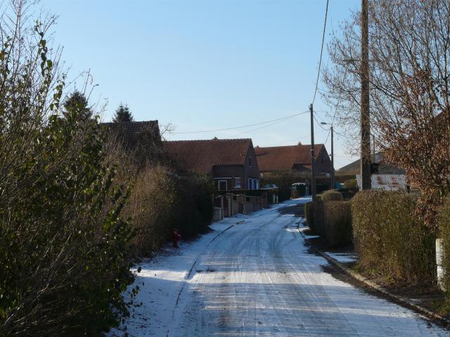 La cité des cheminots à Busigny (Nord)