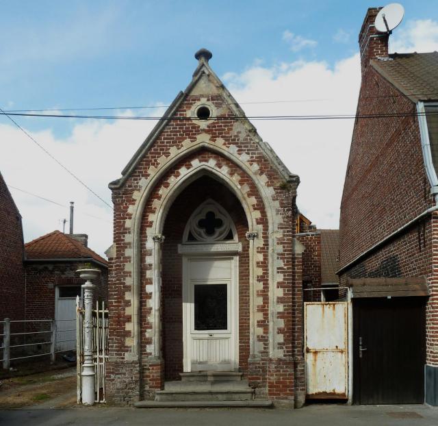 Chapelle Marie secours des chrétiens Arnèke dans le Nord Nord-Pas-de-Calais.- France.