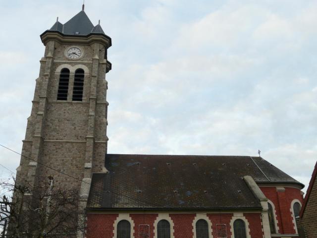 L'église de Fressies (Nord)