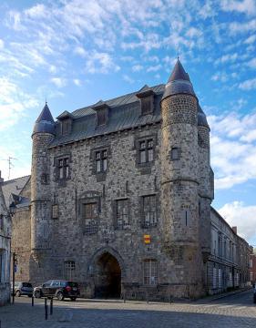 Le château de Bailleul à Condé-sur-l'Escaut (Nord).