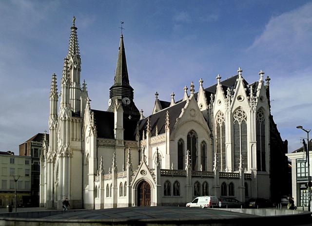 L'église Saint-Martin de Roubaix (Nord).