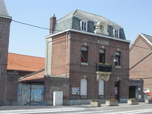 Mairie de Coutiches (France, Nord)