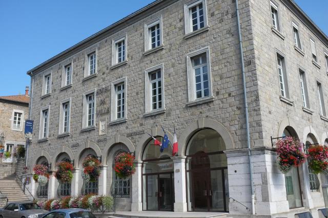 Hôtel de ville de Tournon-sur-Rhône - Ardèche - France