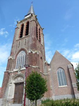Flêtre (Nord, Fr) église