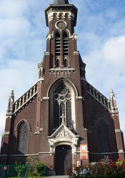 Église Saint-Gérard à Wattrelos (Nord), France.