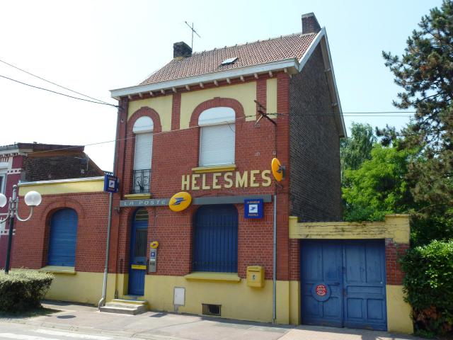 Hélesmes (Nord, Fr) bureau de Poste