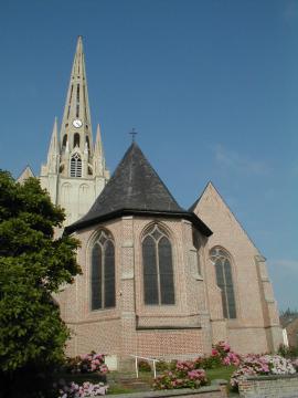 Église Saint-Pierre de Steenvoorde, Nord, France