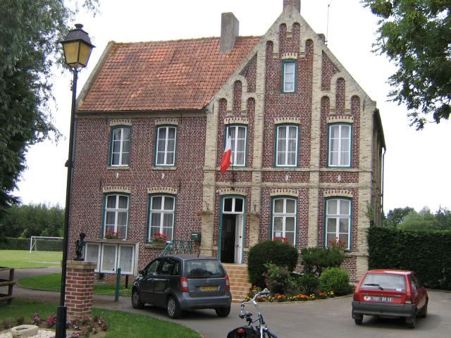 Mairie de Broxeele, Nord.