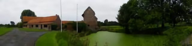 Panorama sur le manoir de Neuville - Sailly lez Lannoy
