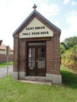 Montrécourt (Nord, Fr) chapelle Saint Druon