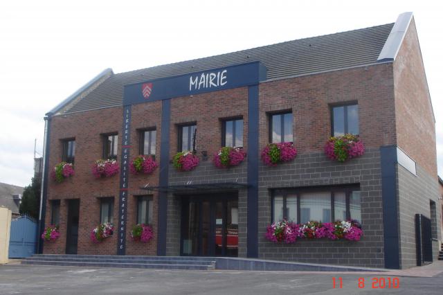 Mairie de Monchecourt - département du Nord - France