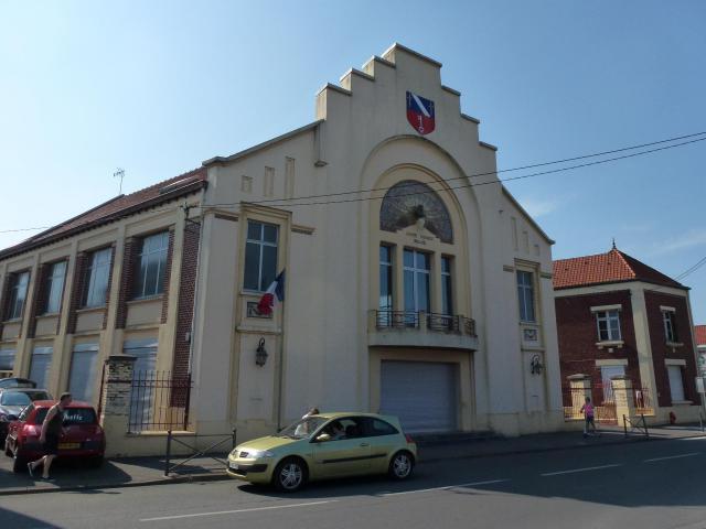 Hasnon (Nord, Fr) salle des fêtes