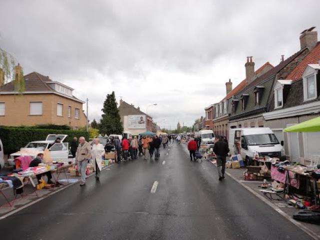 Flea market near Bergues