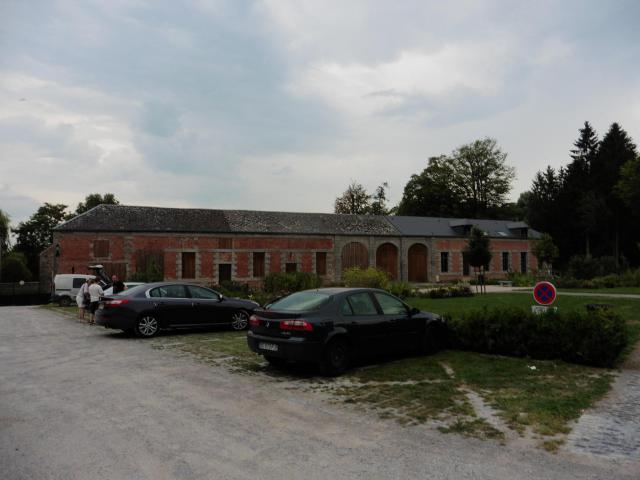 Les communs de l’ancienne Abbaye de Liessies Nord.- France.