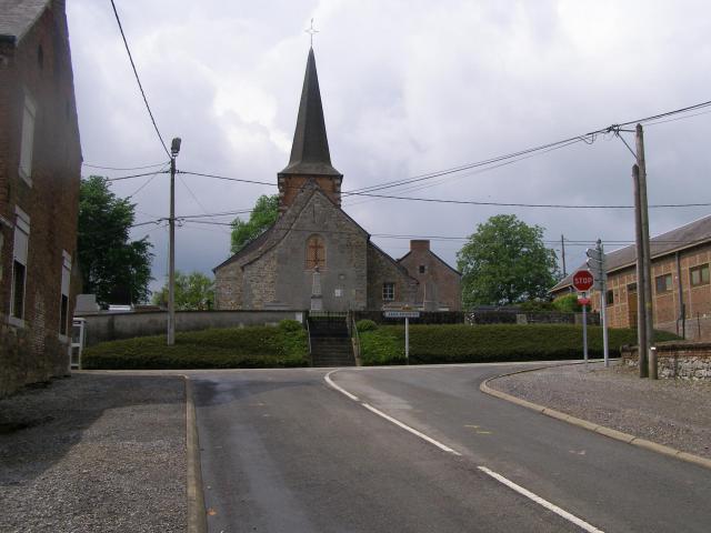 Façade de l'église.