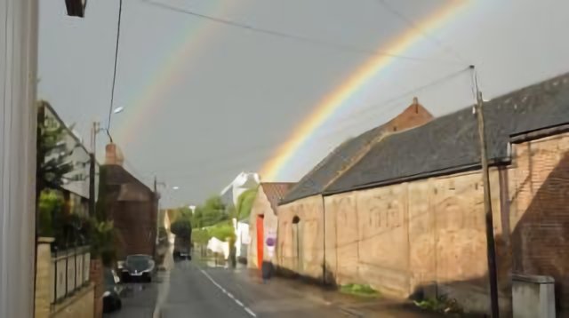 Arc en ciel sur Noyelles-sur-escaut