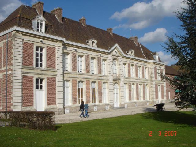 Roost-Warendin Chateau de bernicourt Façade principal