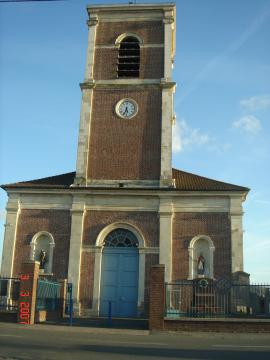 Roost-Warendin L'église