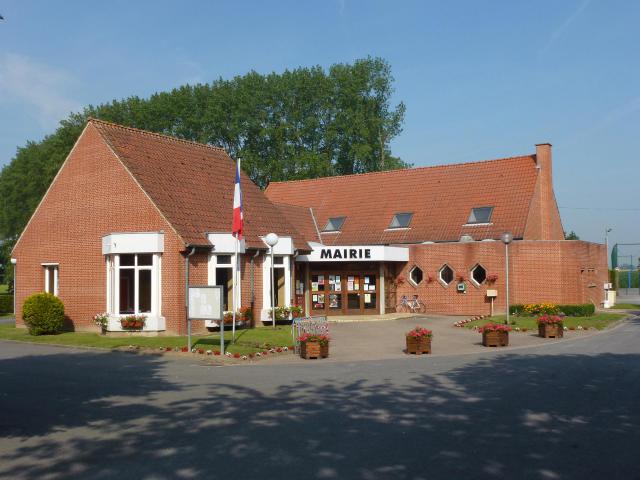 Bavinchove (Nord, Fr) mairie (het wethuis)