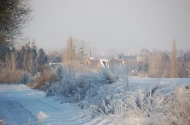 eglise éclaibes hiver