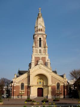 L'église Sainte Marie-Madeleine de La Madeleine (Nord).
