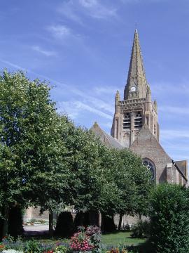Eglise de Warhem (France, Nord)