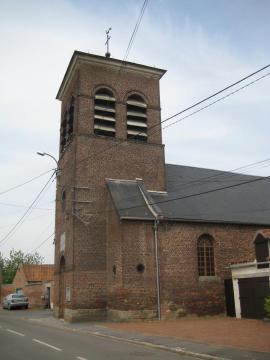 église de Saint-Aybert, Nord, France