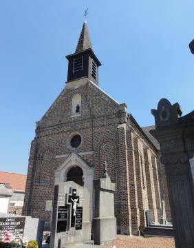 lieu représenté : église Saint-Roch de Loffre